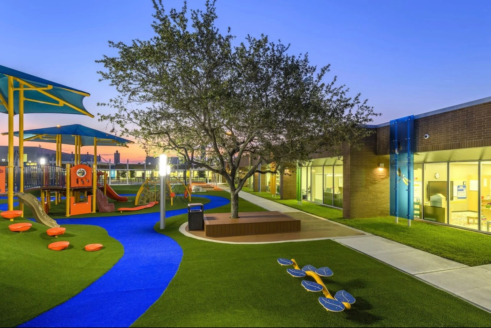 Playground Turf Installation in Tomball, TX
