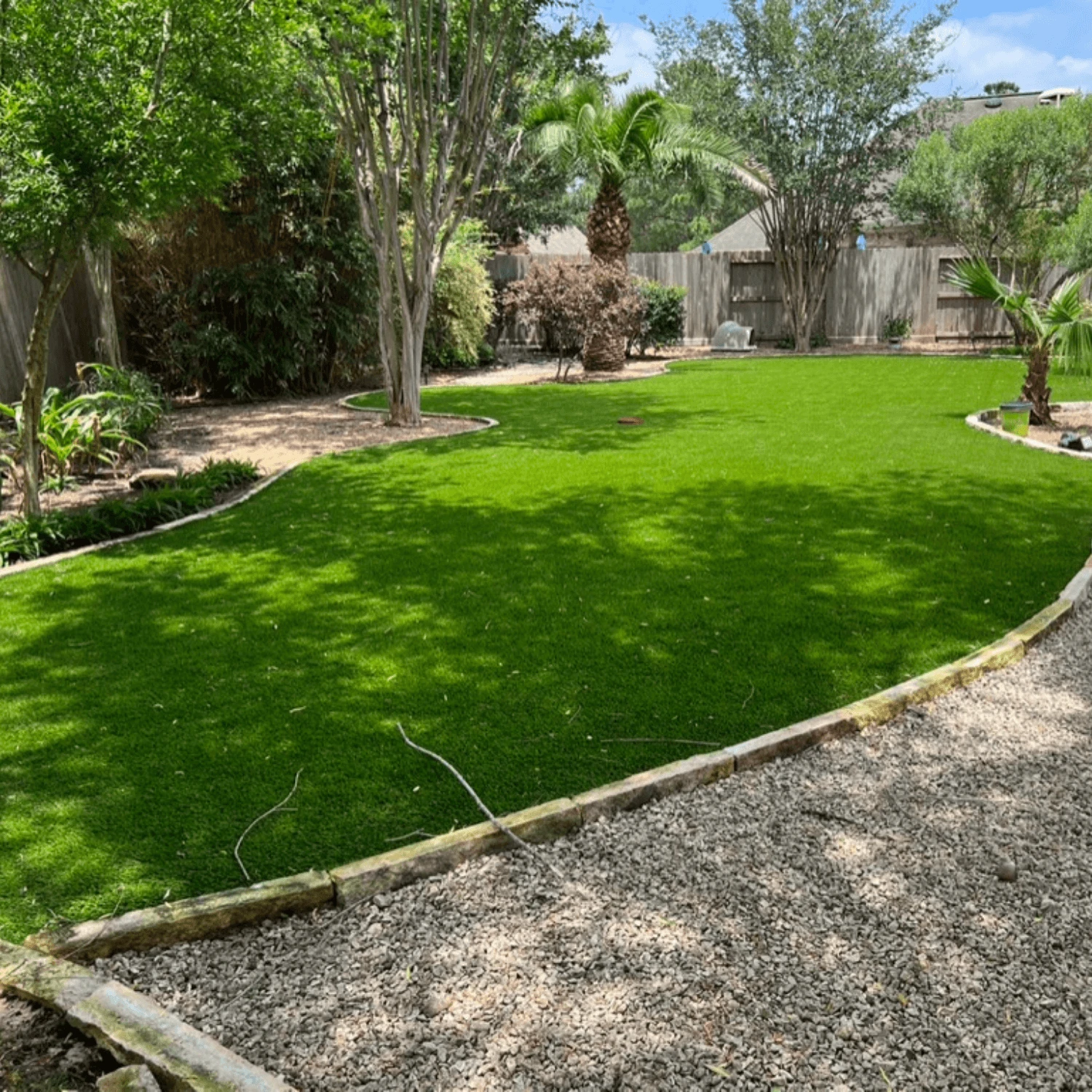 Residential Turf Installation in Tomball, TX